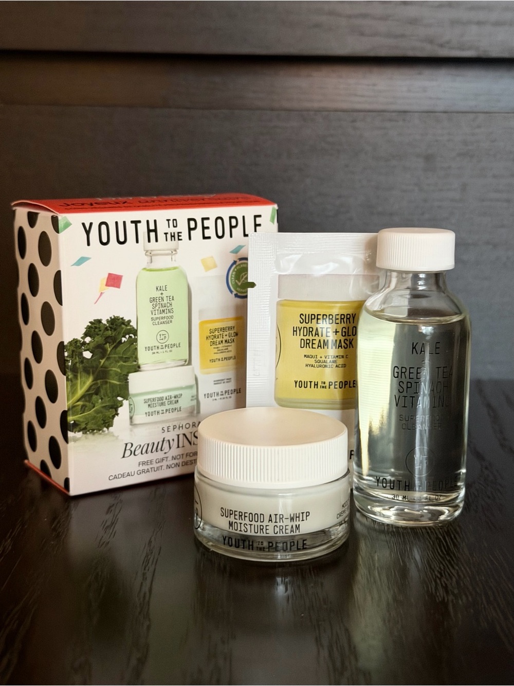 Youth To The People Superfood Moisture Cream Set - White & Clear